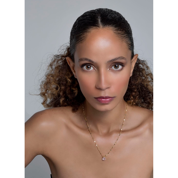 Colar Solitário Zircônia