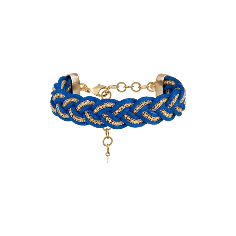 Pulseira Corda Fio Metalizado