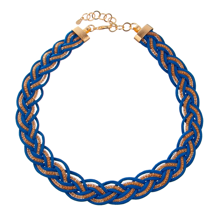 Colar Corda Fio Metalizado