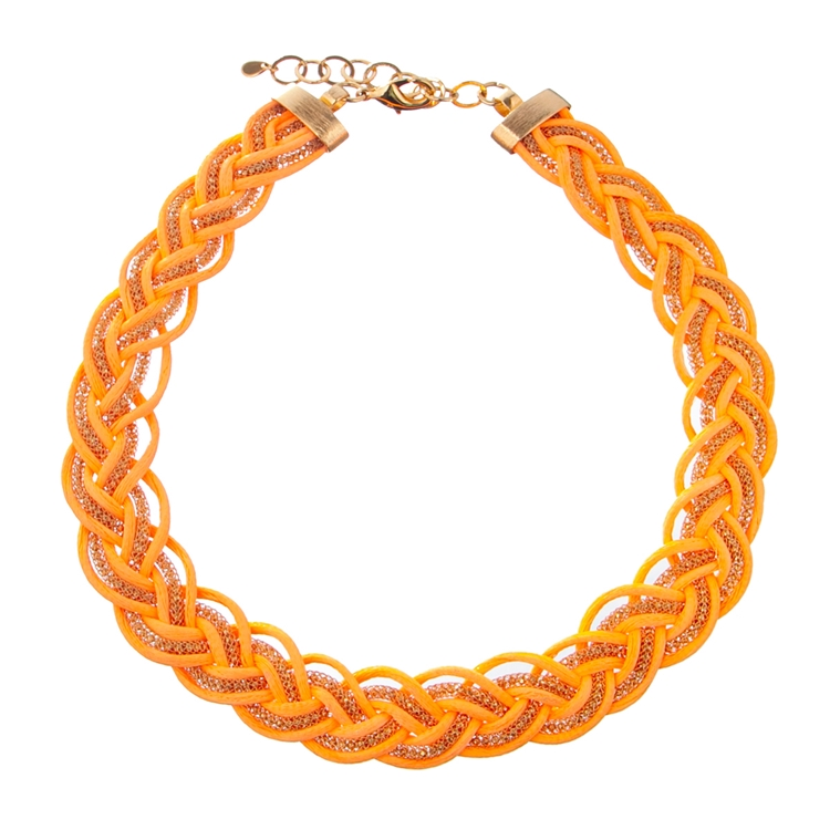 Colar Corda Fio Metalizado