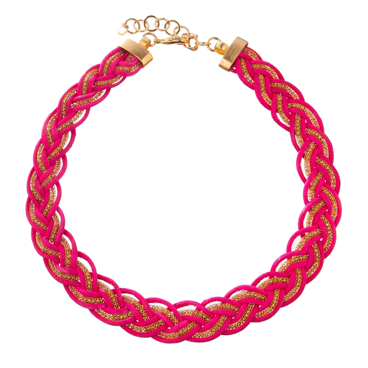 Colar Corda Fio Metalizado