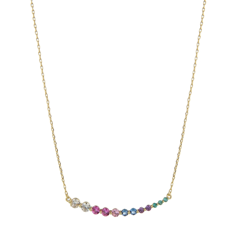 Colar Classics Zircônias Rainbow