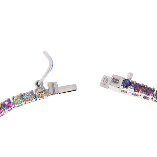 Colar Riviera Anna Rainbow