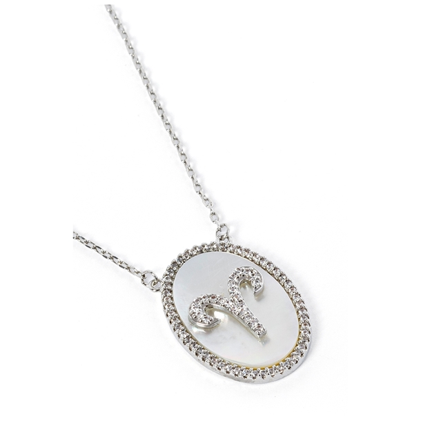 Colar Signo Madre Pérola Cristal