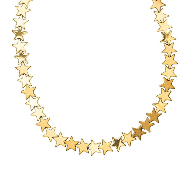 Choker Hematita Estrelas