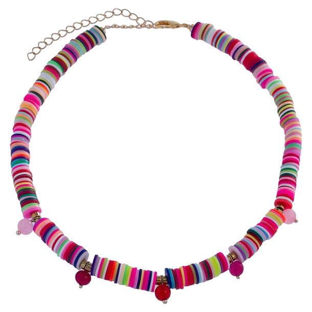 Colar Beads Hematitas e Jade