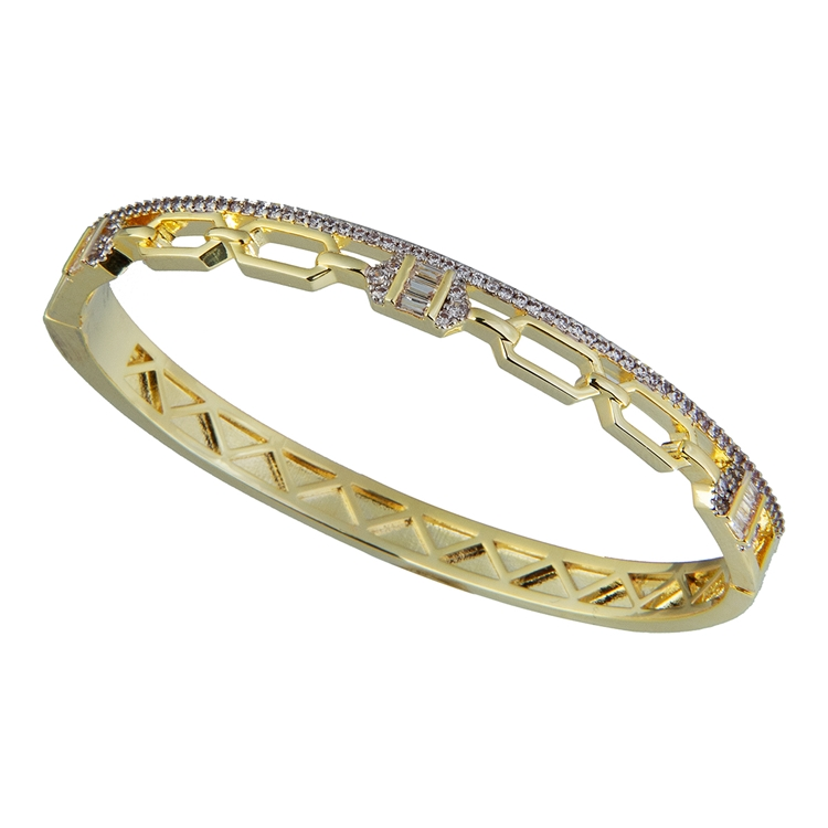 Bracelete Elos Zircônias