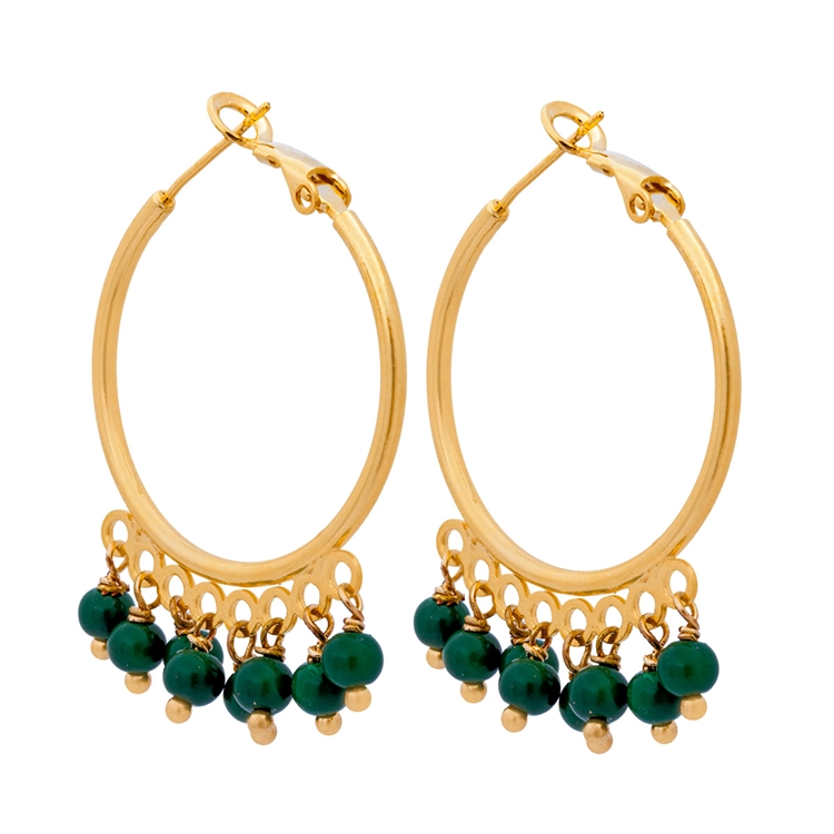 Argola Mini Dots Murano