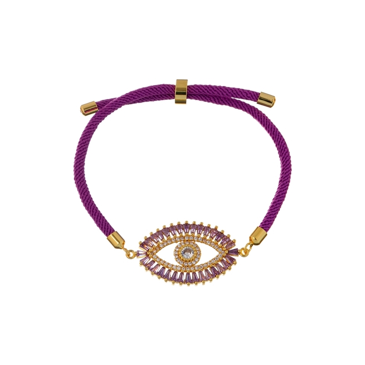 Pulseira Energy Olhos Lilás