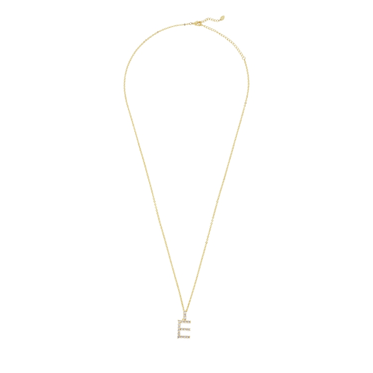 Colar Letras Zircônias Cravejadas