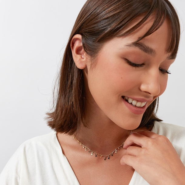 Colar Choker Estrelinhas