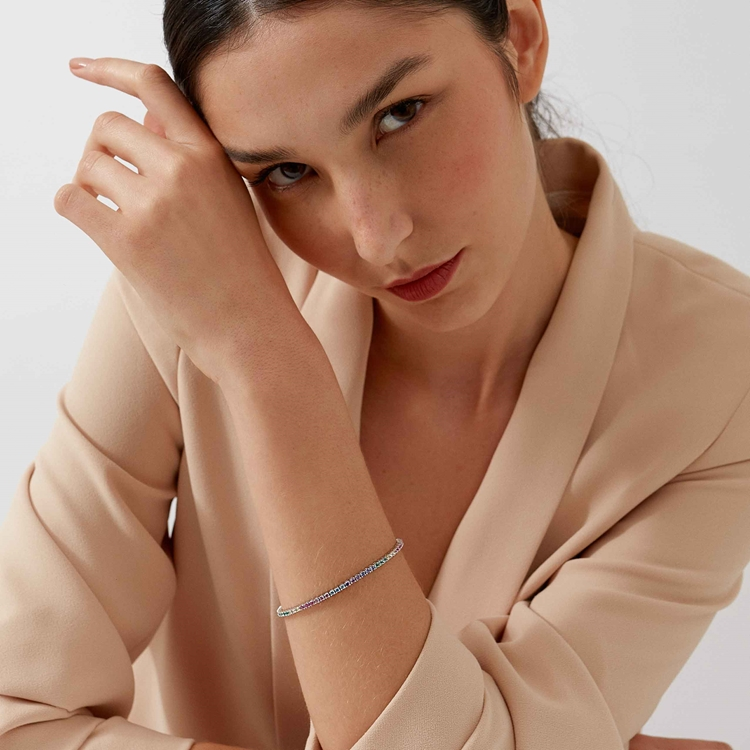 Pulseira Riviera Classic Rainbow