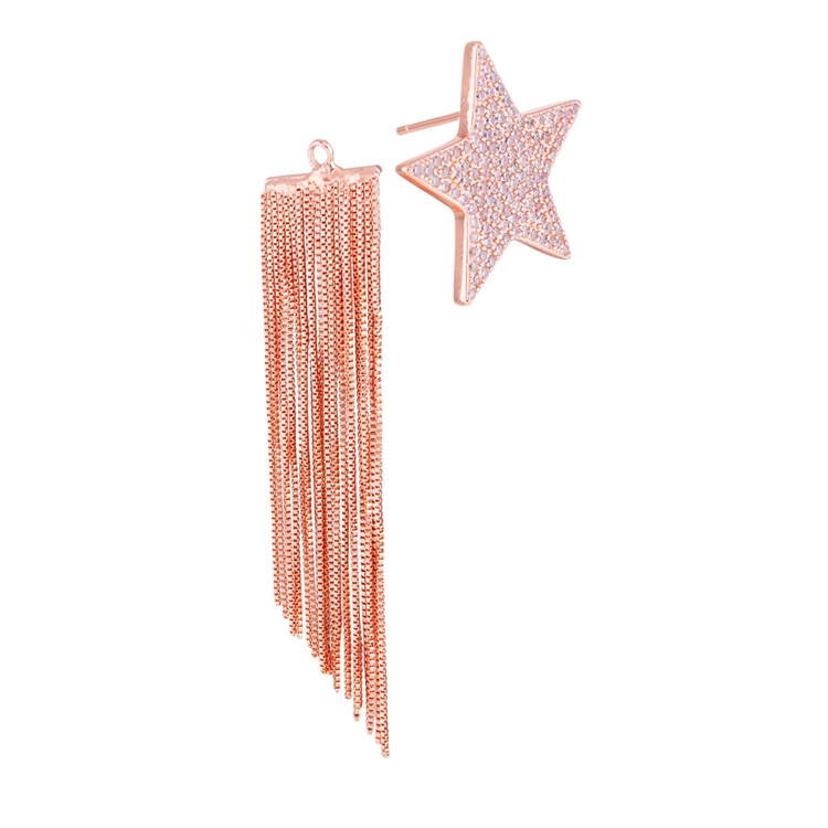Brinco Estrela Franjas