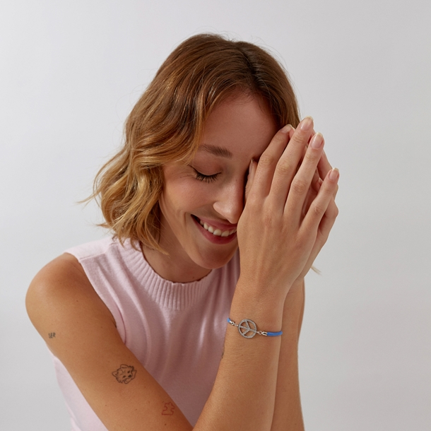 Pulseira Energy Peace Celeste
