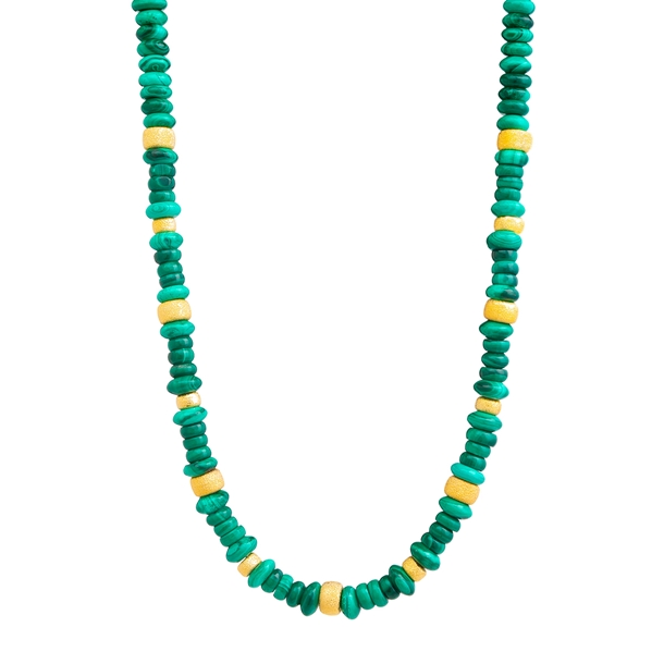 Choker Beads Malaquita