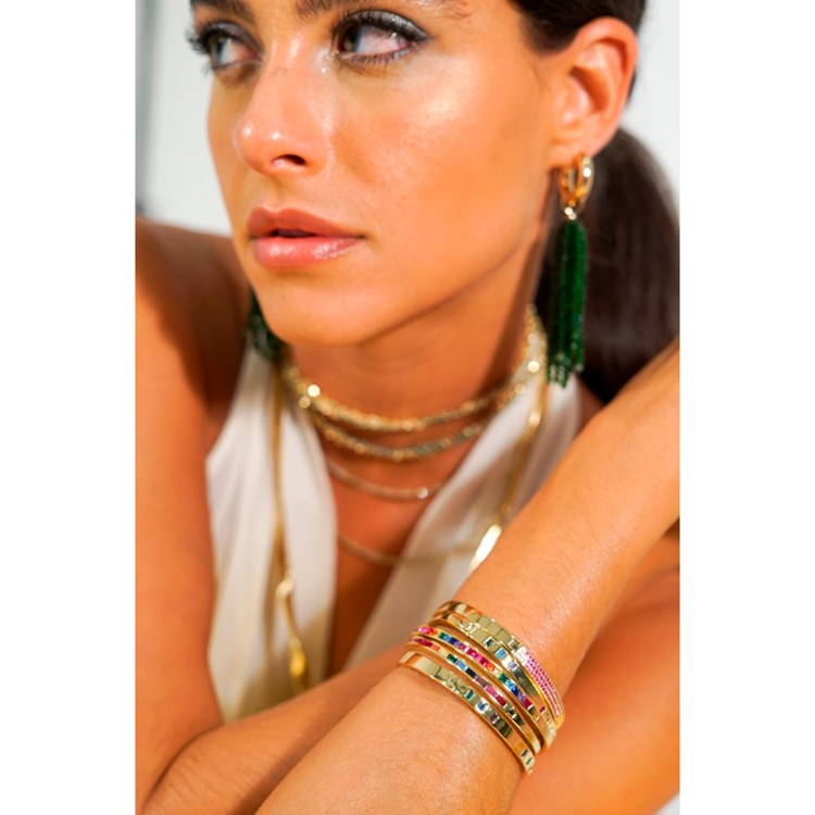 Pulseira Rainbow Cravejado