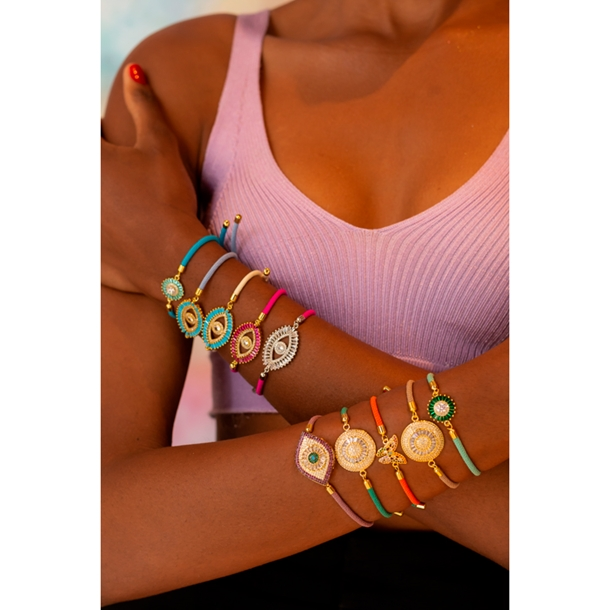 Pulseira Energy Azul Olho Azul