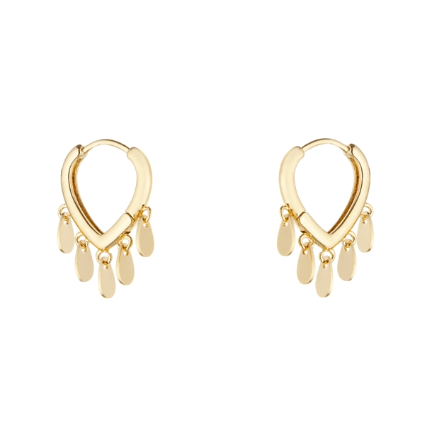Argola Mini Tachinhas Gotinhas