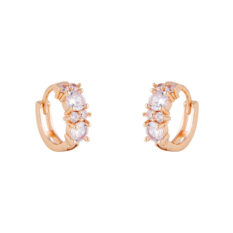 Argola Mini Zircônias