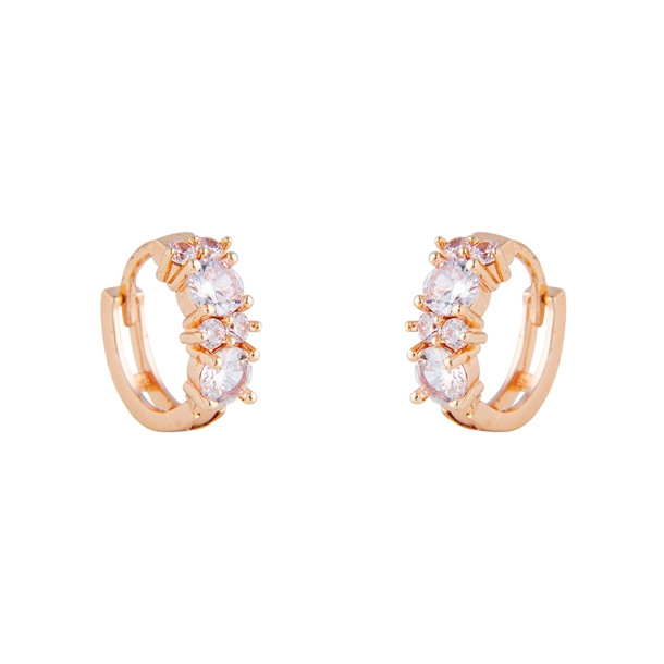 Argola Mini Zircônias