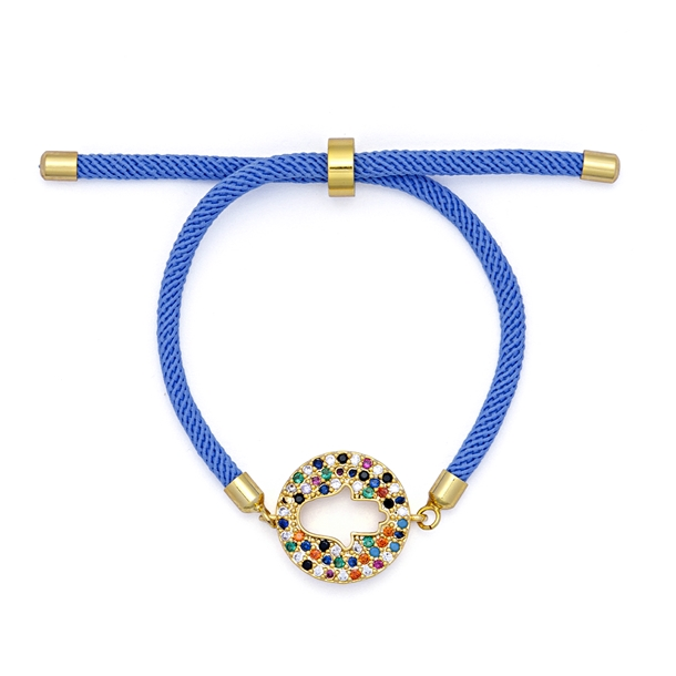 Pulseira Energy Mão de Fátima Celeste