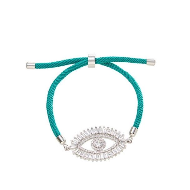 Pulseira Energy Olho Cravejado Cristal
