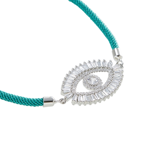 Pulseira Energy Olho Cravejado Cristal
