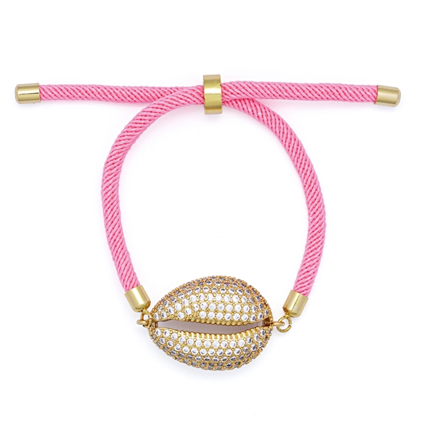 Pulseira Energy Búzio Cravejado