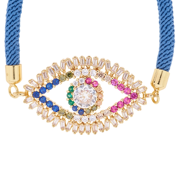 Pulseira Energy Olho Rainbow