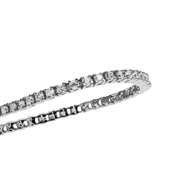 Pulseira Riviera Anna Cravejada de Zircônia Cristal