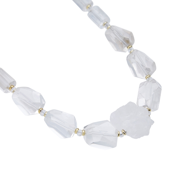 Colar Quartzo Cristal