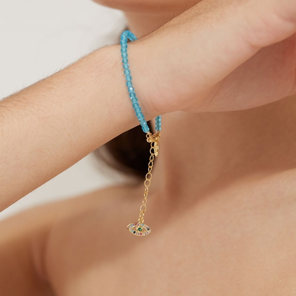Pulseira Lucky Charm Olho de Proteção