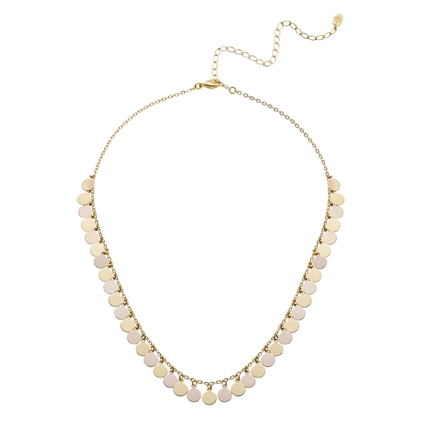 Colar Dots Mini Bicolor Ouro e Rosé