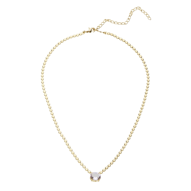 Colar Corrente Dots Zirc&#244;nia