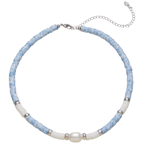 Colar Beads Pingente Pérola