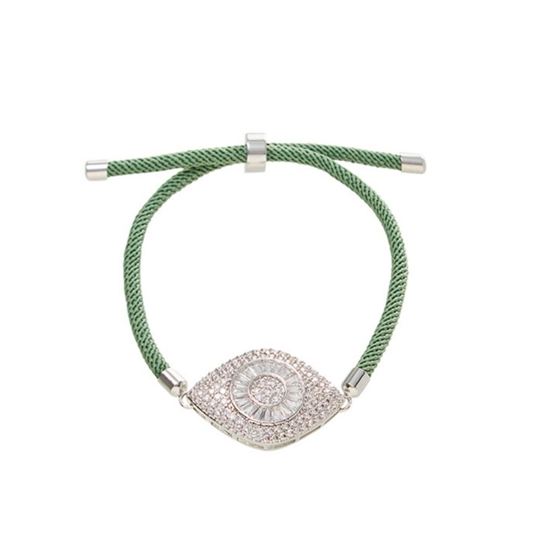 Pulseira Energy Olho de Proteção Zircônias