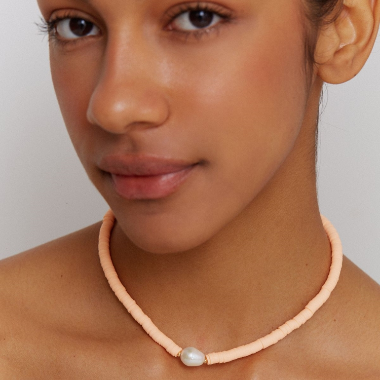 Colar Colors com Pérola