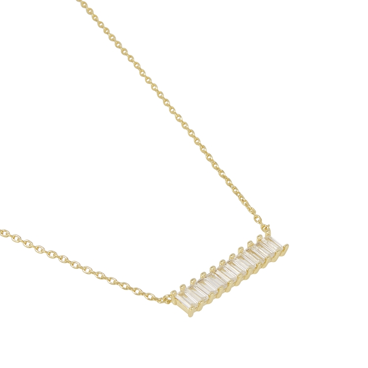 Colar Classic Zircônias Cristal
