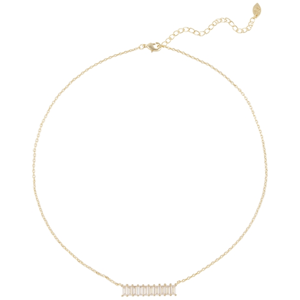 Colar Classic Zircônias Cristal