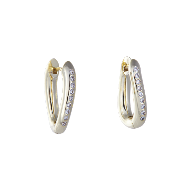 Argola Chunky Bold Oval