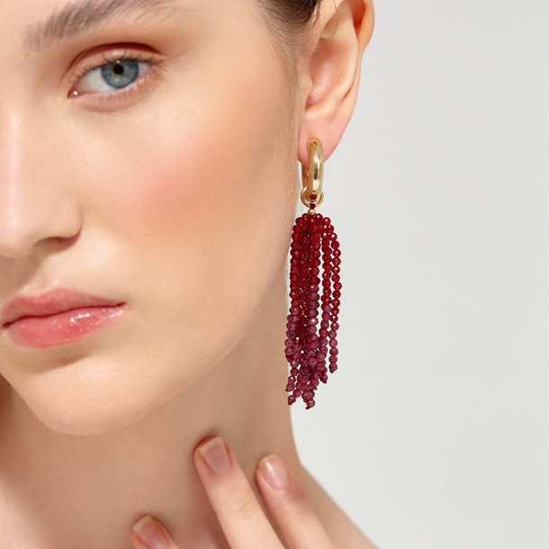 Brinco Chuva Cherry