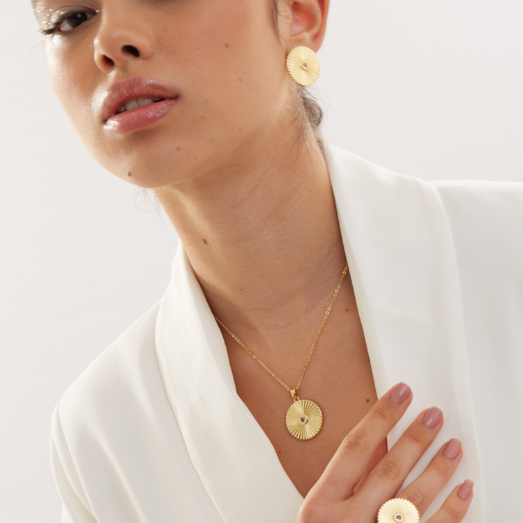 Colar Birthstones Zircônia