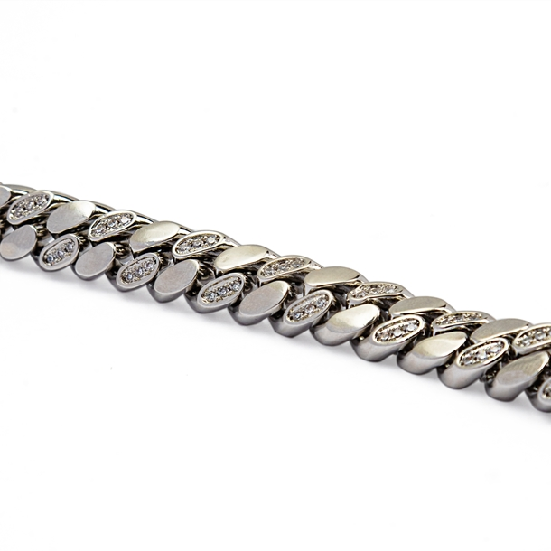 Pulseira Elos Chunk Cravejado
