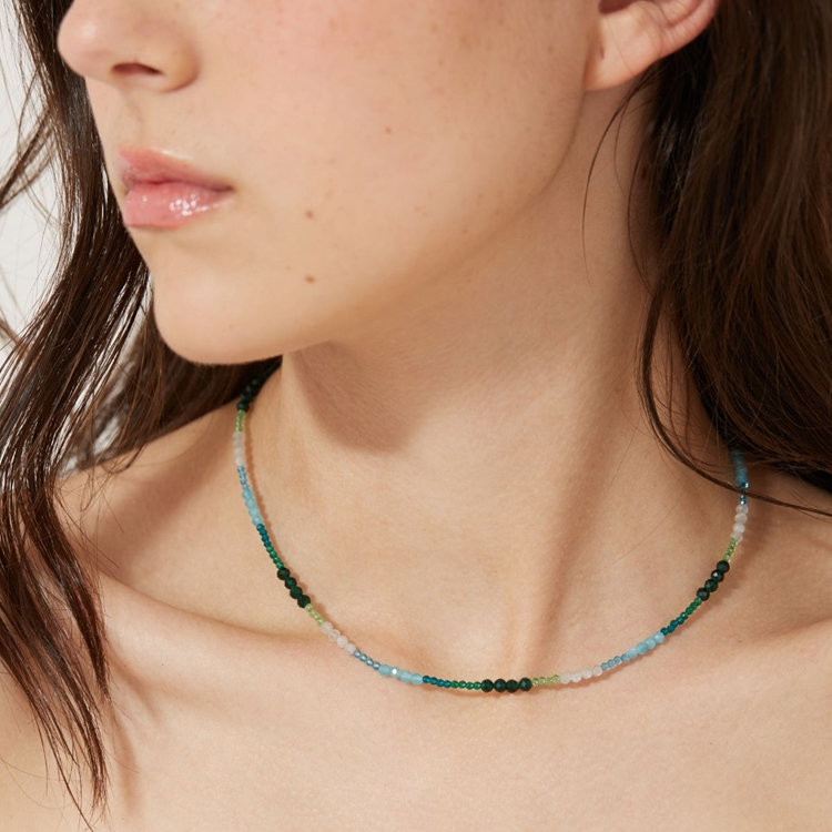 Colar Choker Cristal Amazônia