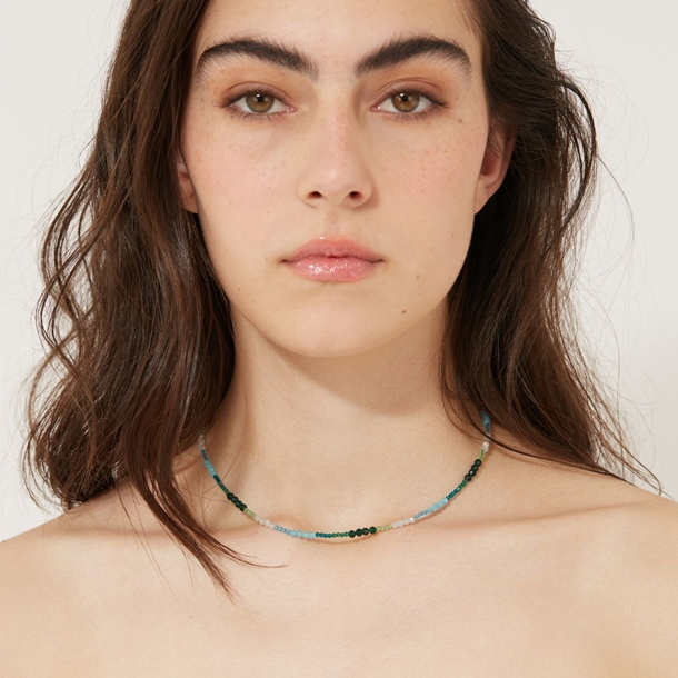 Colar Choker Cristal Amazônia