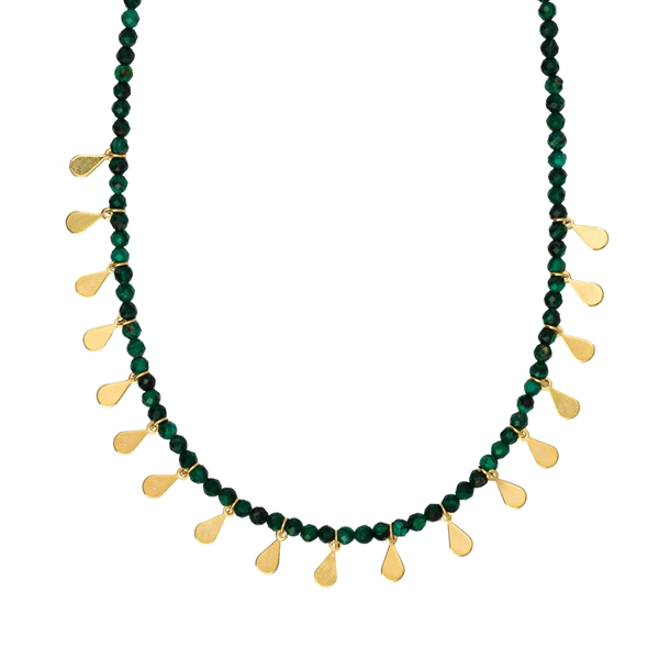 Colar Choker Malaquita