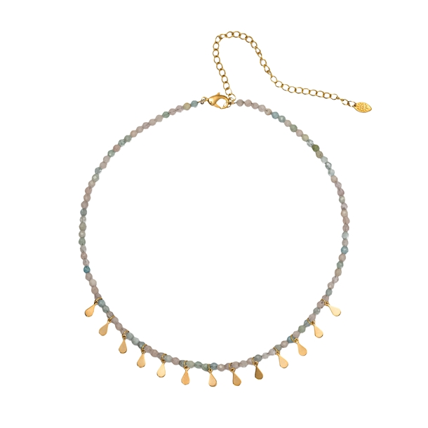 Colar  Choker Morganita com Tachinhas