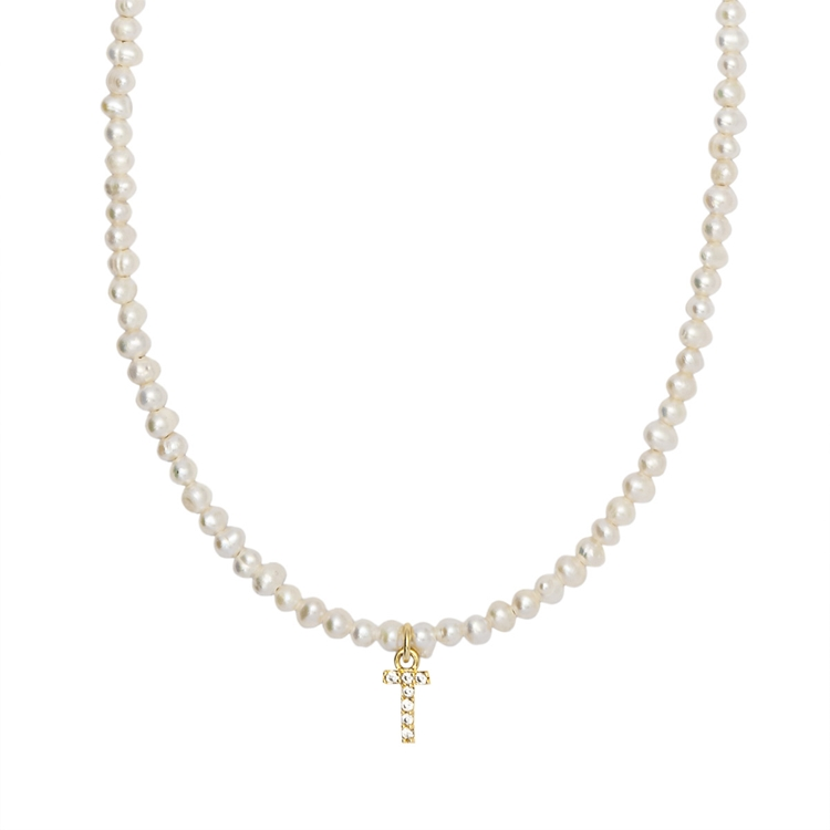 Colar Letras Pérola