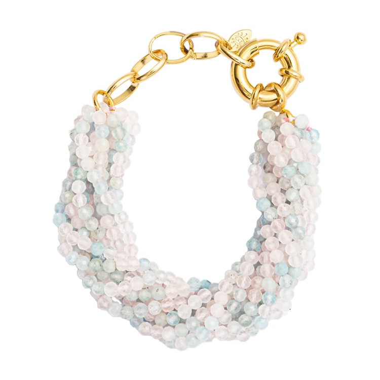 Pulseira Voltas Morganita