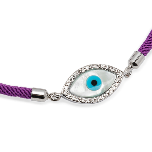 Pulseira Energy Olho Madre Pérola